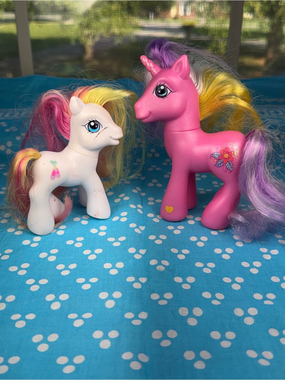 VTG 2006 G3 My Little Pony MLP - Dance Around & Garden Wishes